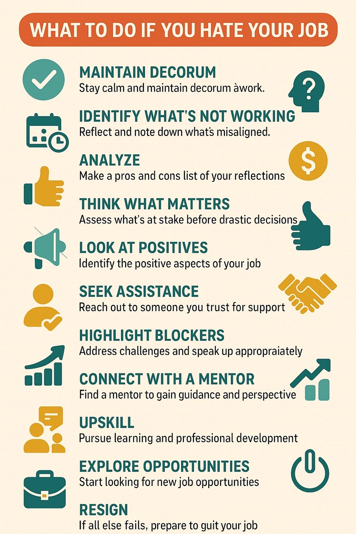 What To Do When You Hate Your Job? -12 Helpful Tips 2 what-to-do-when-you-hate-your-job-infographic